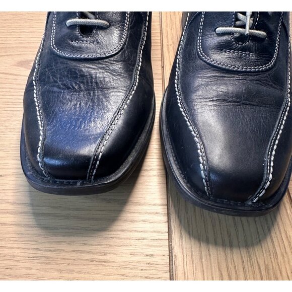 Johnston Murphy Size 11 Professional Mens Black Leather Lace Up Oxford Shoes main image 5